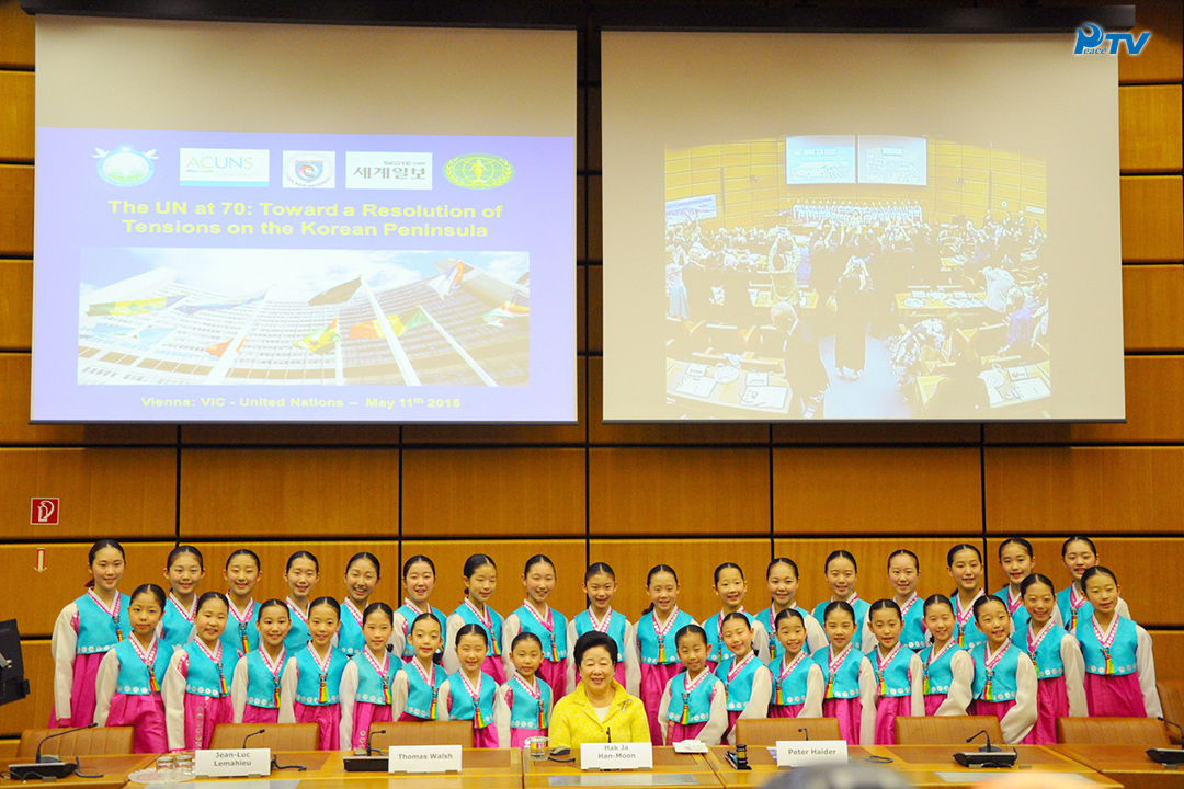 International Peace Conference (United Nations Headquarters in Vienna 11/05/2015)