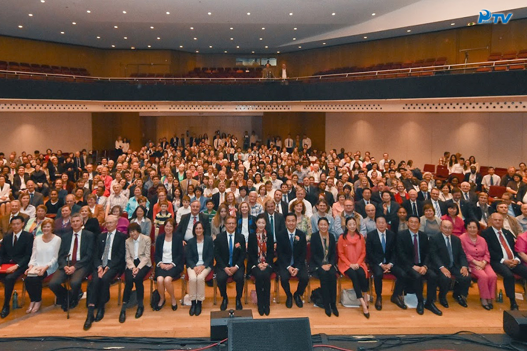 Meetings in Germany Commemorating Fifty Years in Europe (2015.5.14)