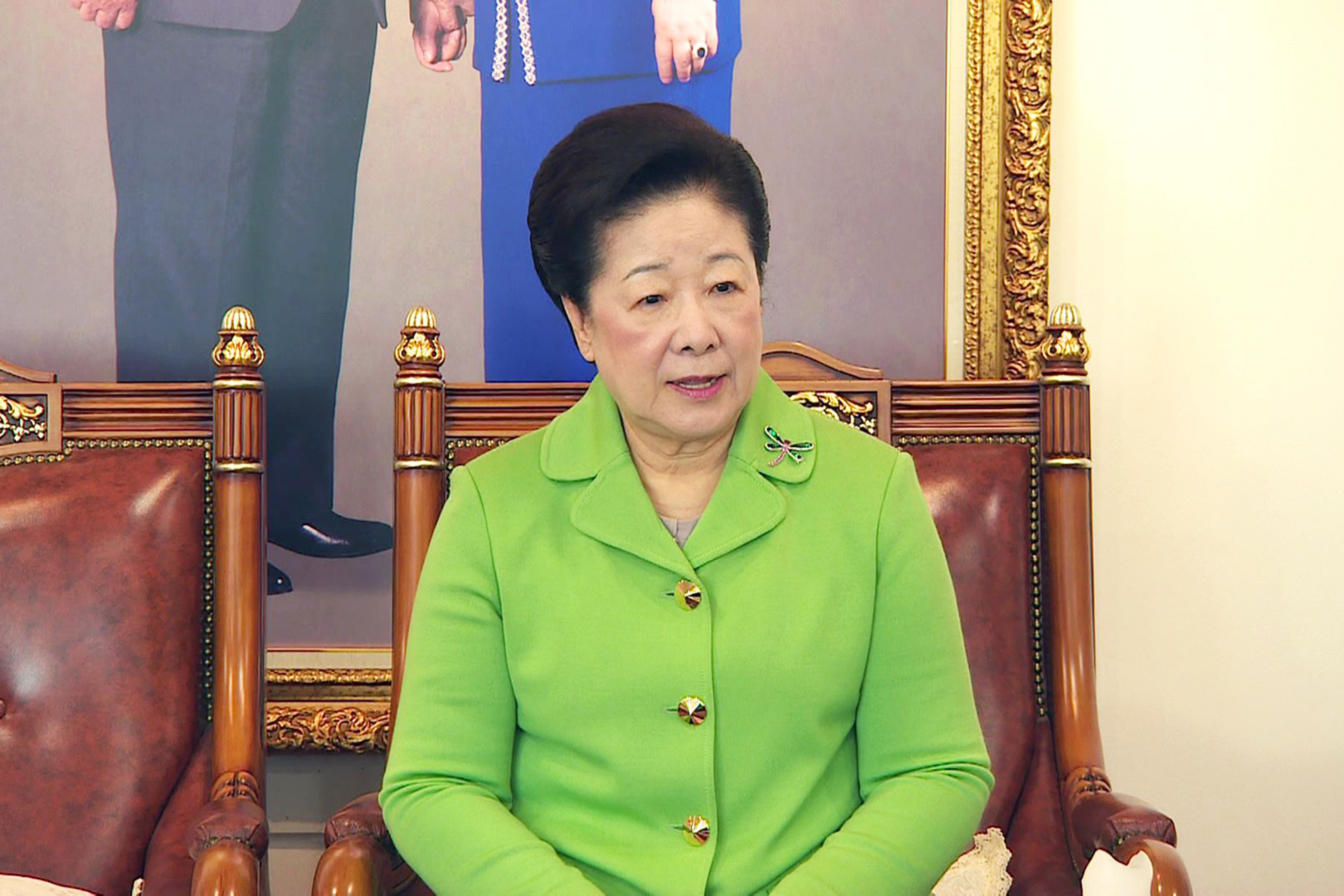 True Mother Visits Beomnetgol Holy Ground (2016.4.10)