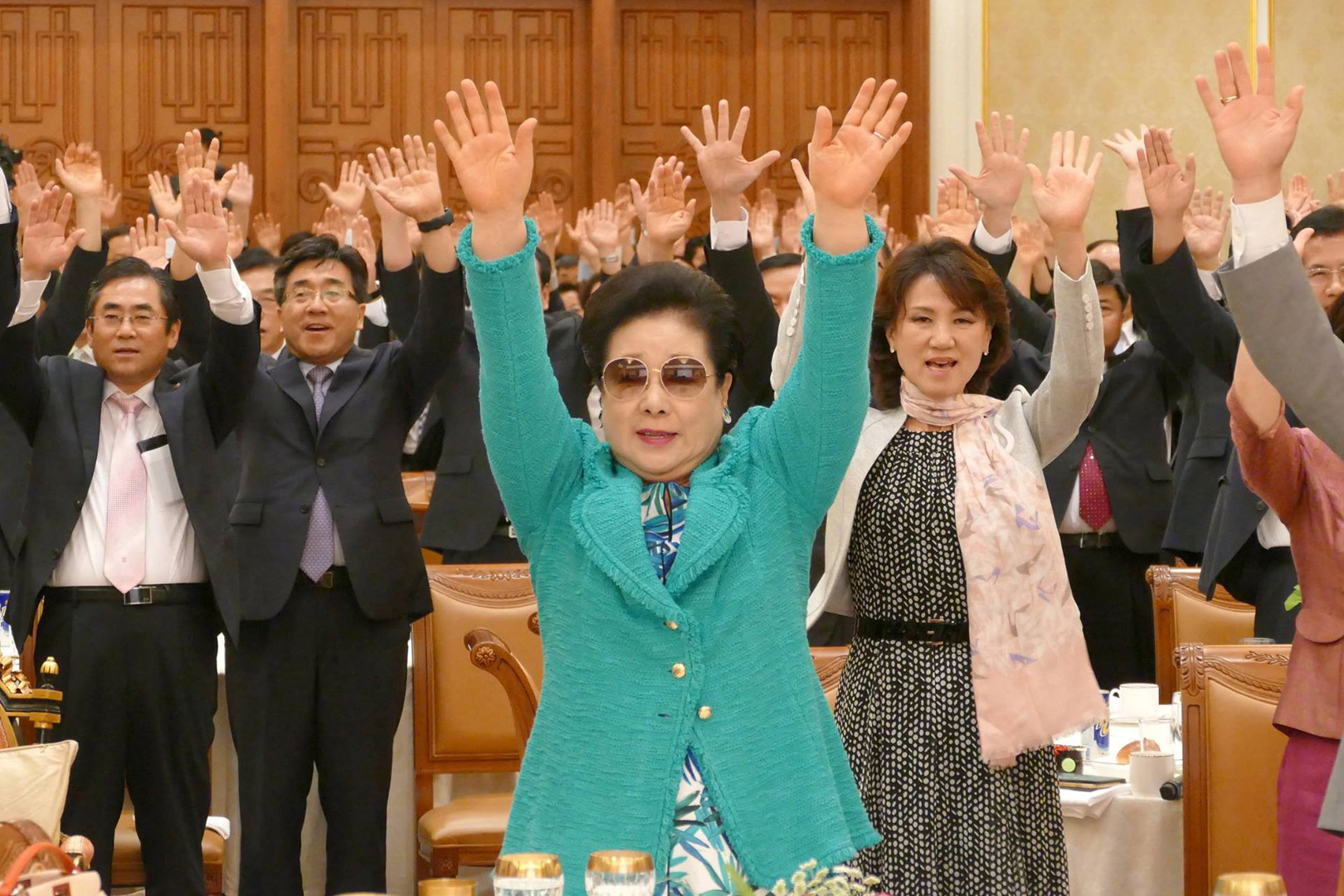 Special Gathering to Celebrate True Parents' Return and the Victorious Rally for the Hopeful March Forward of America (August 1, Cheon Jeong Gung)