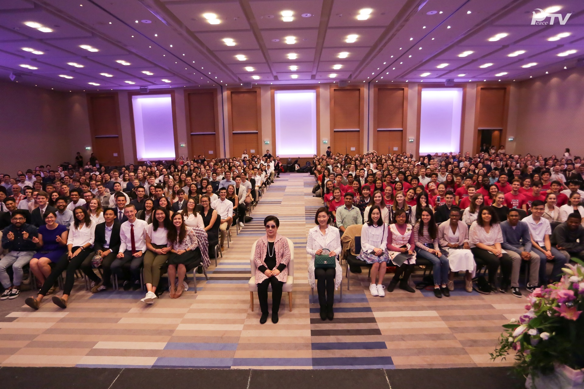 True Mother at the Special Meeting of Youth and Students (April 30, 2018 - Vienna, Austria)