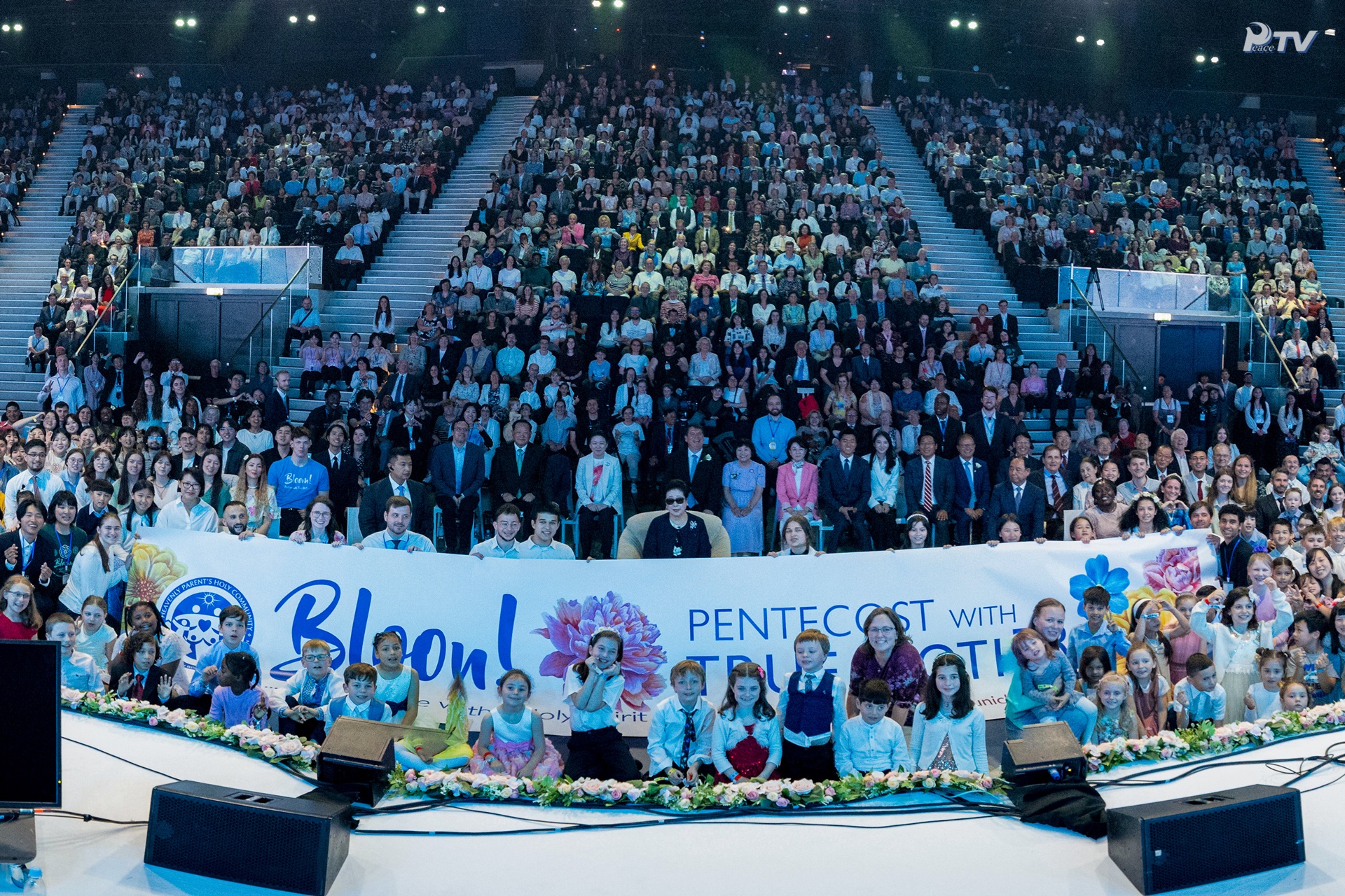 Bloom: Pentecost Service with True Mother in Munich (May 19 2024)